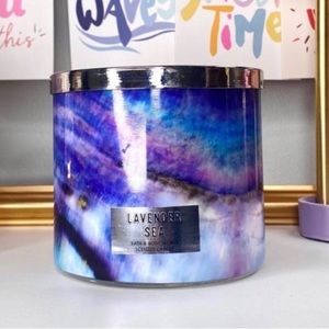 Lavender Sea Bath and Body Works Candle